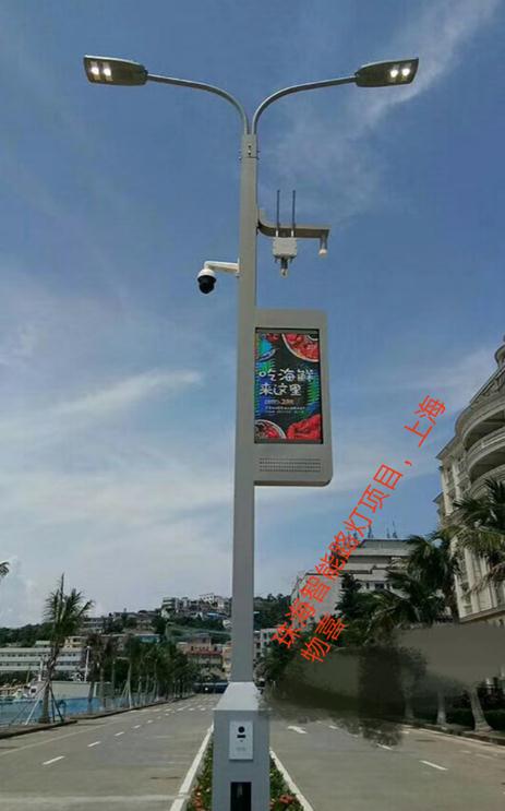 珠海桂山島智慧路燈桿項目2